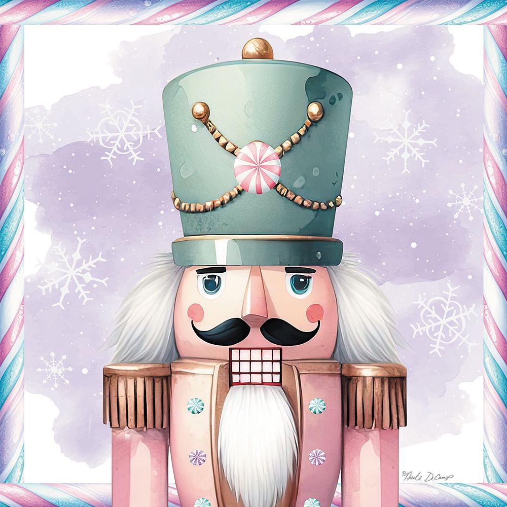 Christmas Candyland Nutcracker II art print by Nicole DeCamp for $57.95 CAD