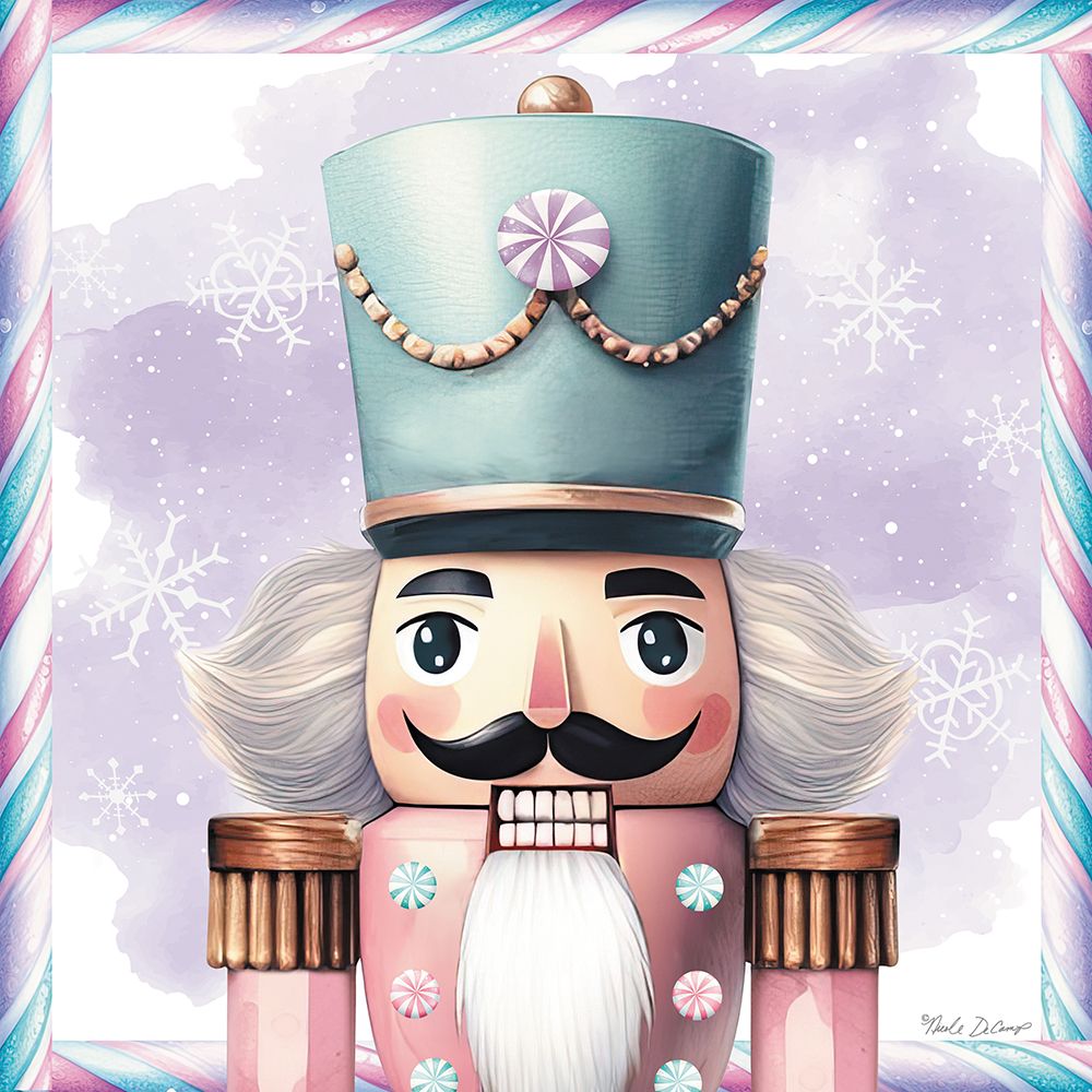 Christmas Candyland Nutcracker III art print by Nicole DeCamp for $57.95 CAD