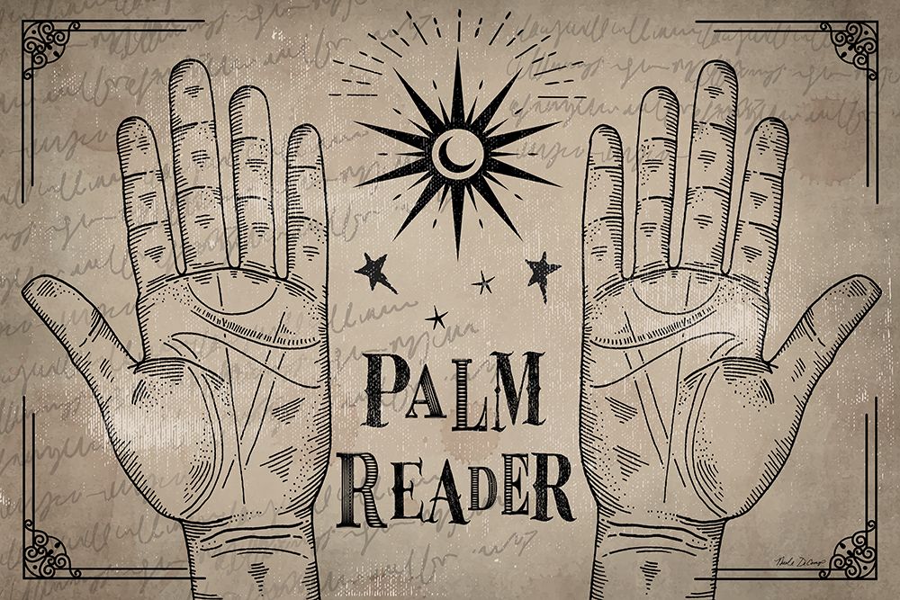 Palm Reader art print by Nicole DeCamp for $57.95 CAD