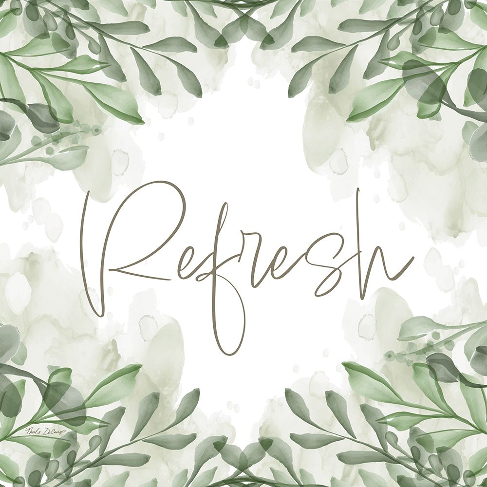Refresh Greenery art print by Nicole DeCamp for $57.95 CAD