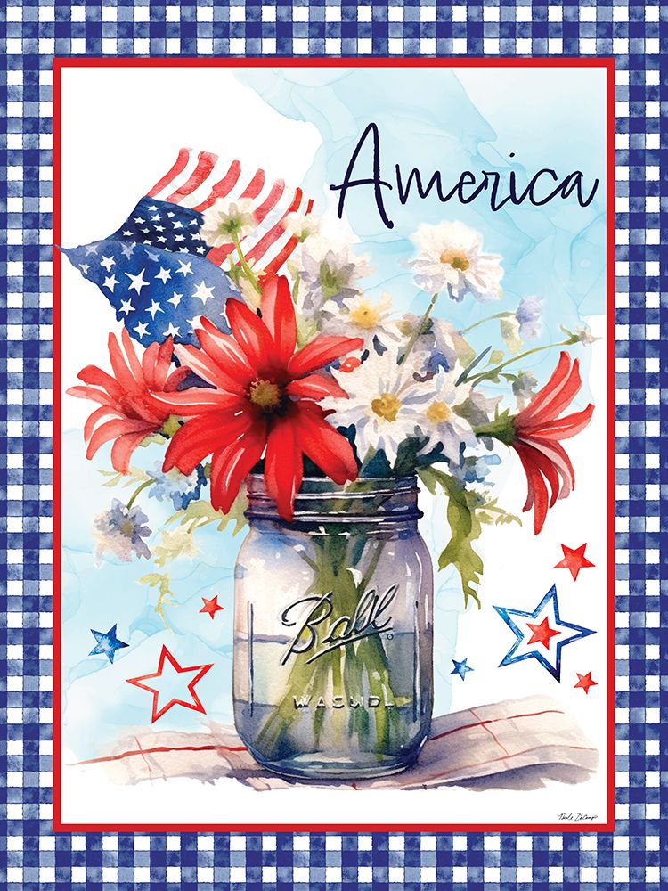 America Bouquet art print by Nicole DeCamp for $57.95 CAD