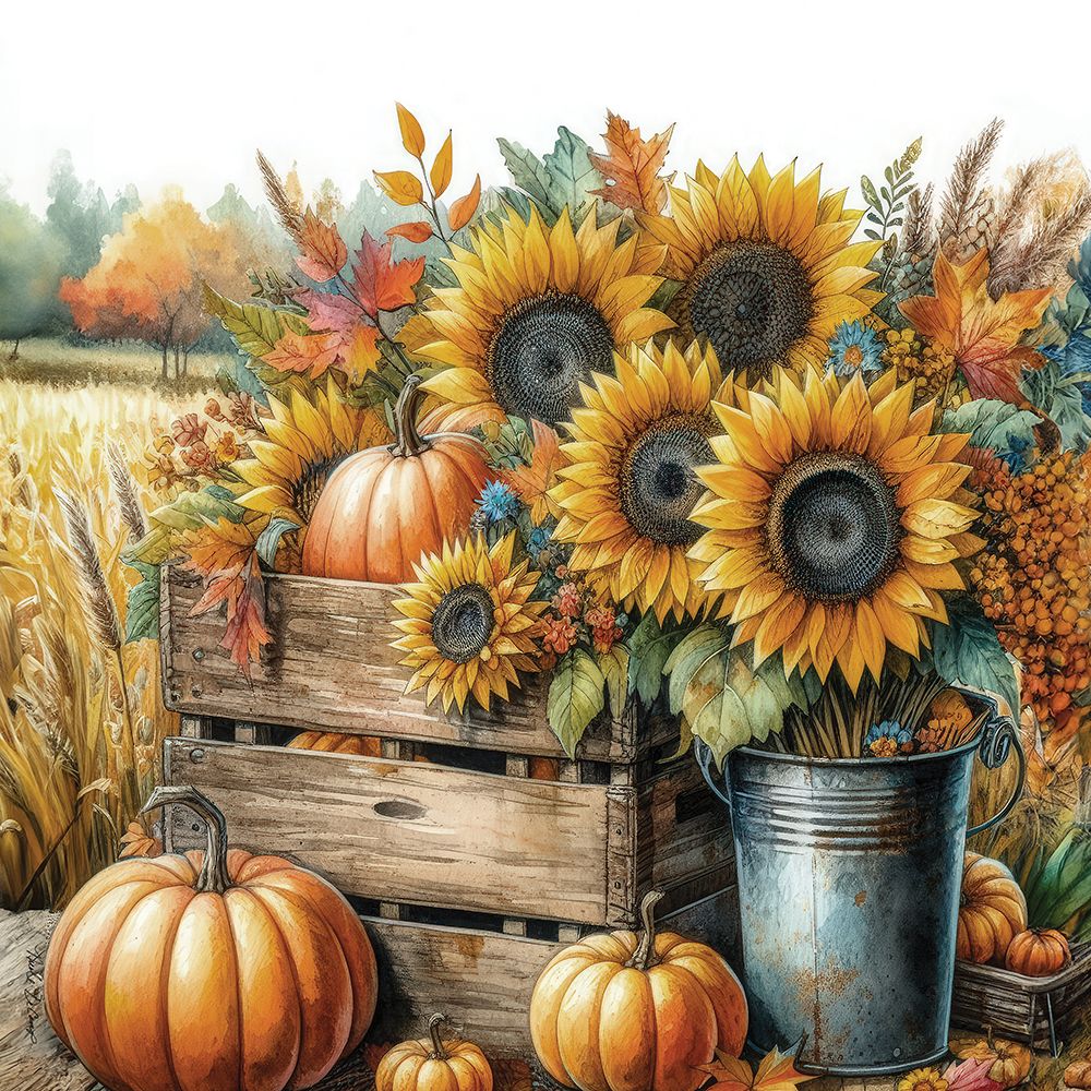 Fall Finds art print by Nicole DeCamp for $57.95 CAD