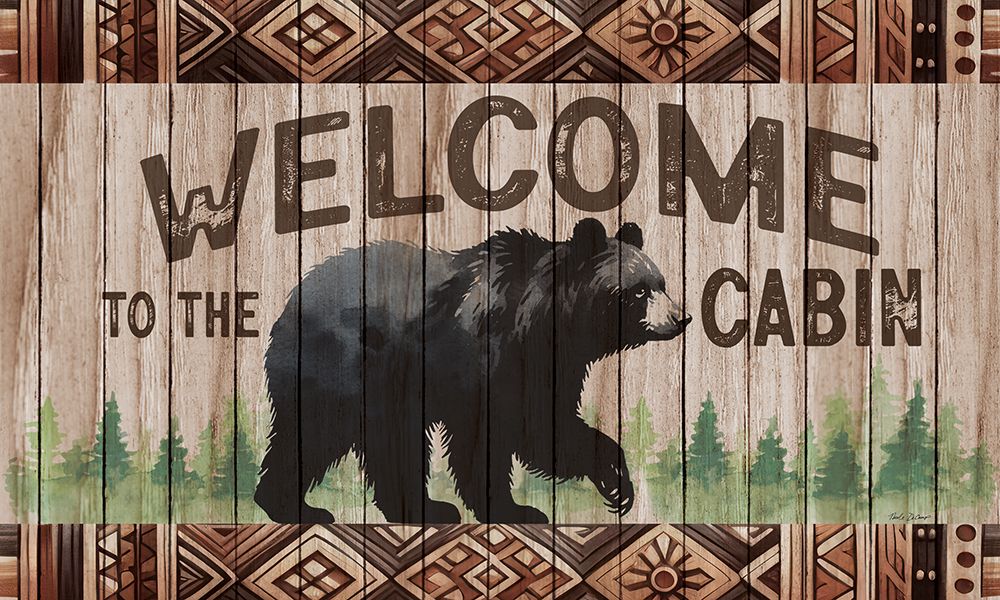 Welcome to the Cabin art print by Nicole DeCamp for $57.95 CAD