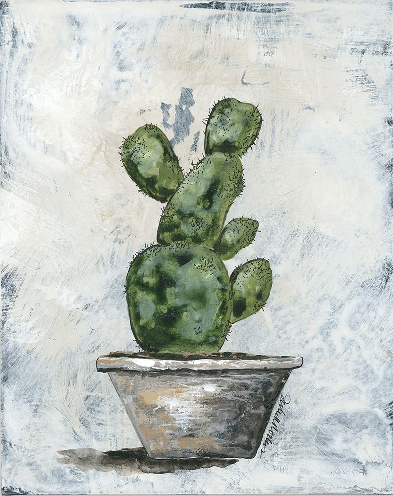 Prickly Cacti art print by Julie Norkus for $57.95 CAD