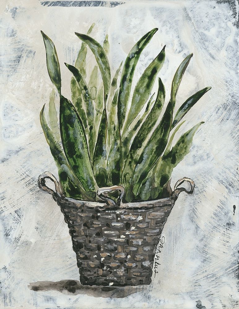 Snake Basket art print by Julie Norkus for $57.95 CAD