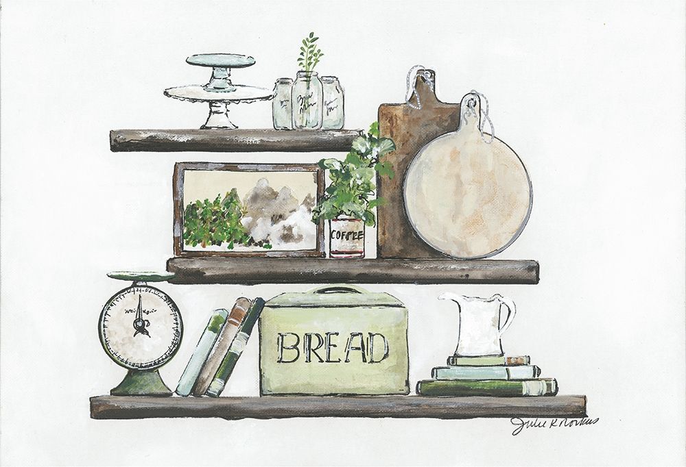 Kitchen Wall Styling art print by Julie Norkus for $57.95 CAD