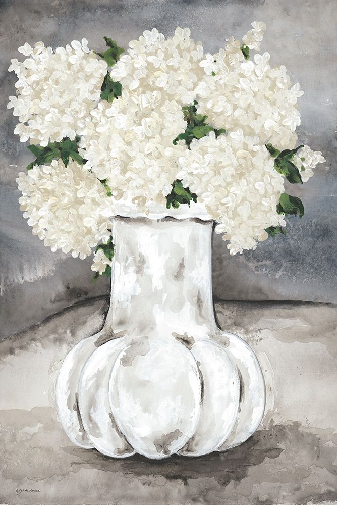 Snowball Hydrangea art print by Julie Norkus for $57.95 CAD