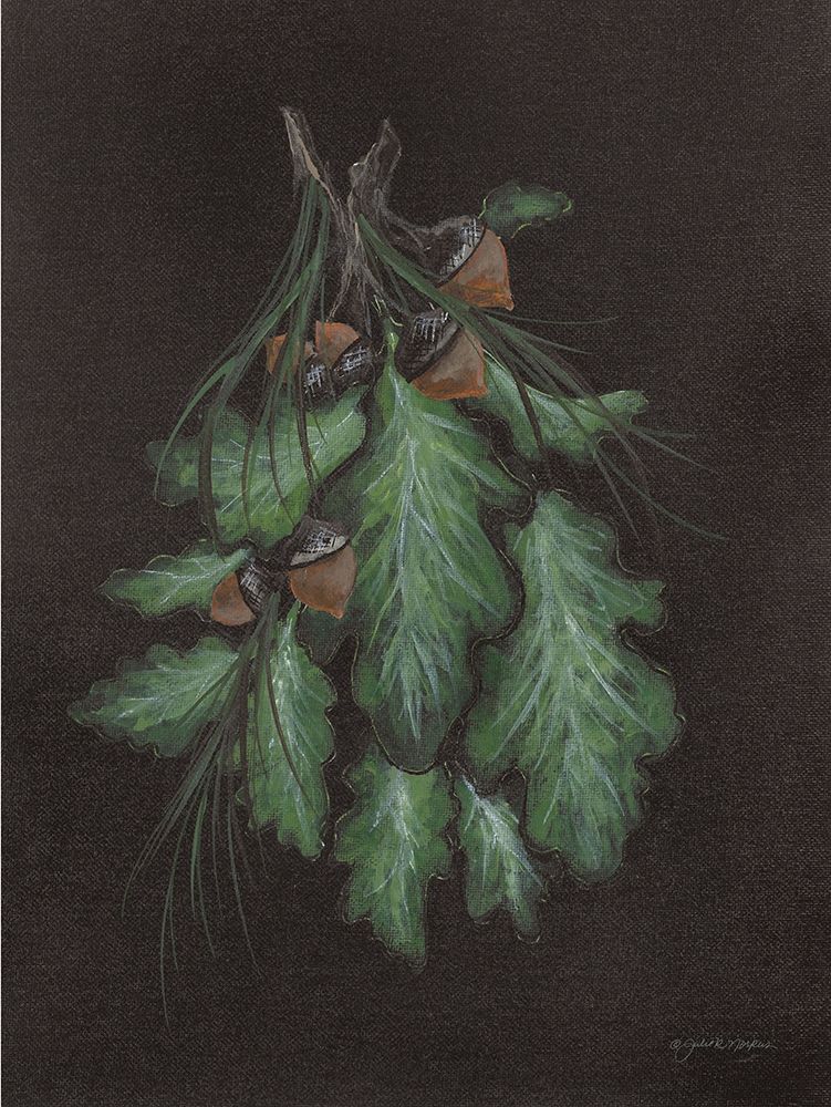 Oak and Acorn art print by Julie Norkus for $57.95 CAD