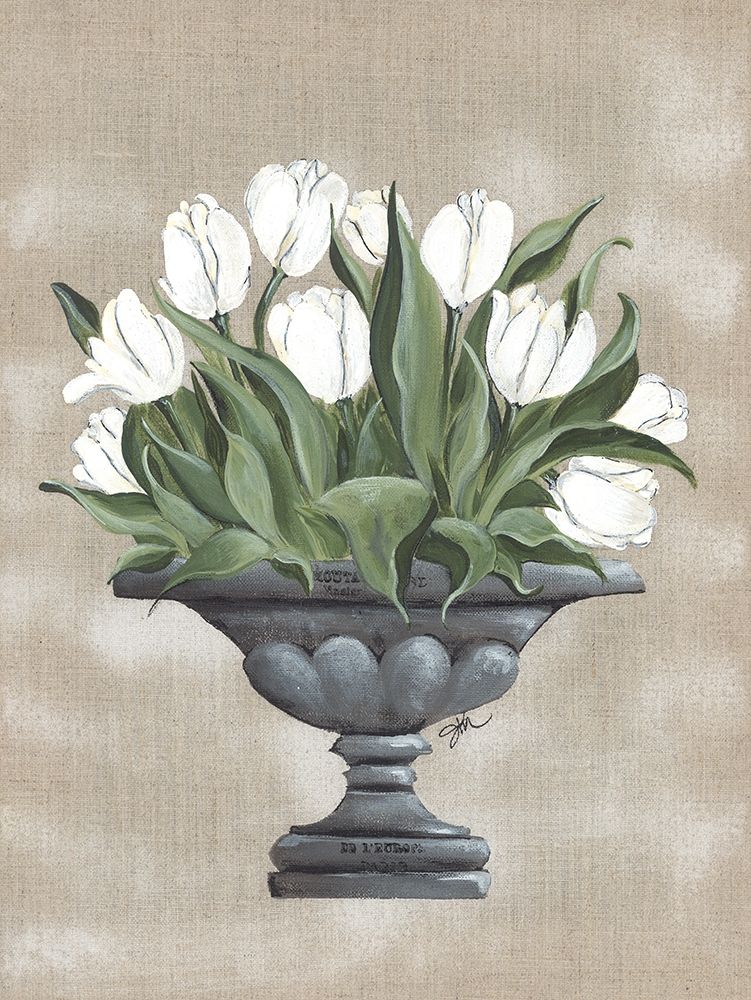 Tulip Urn art print by Julie Norkus for $57.95 CAD