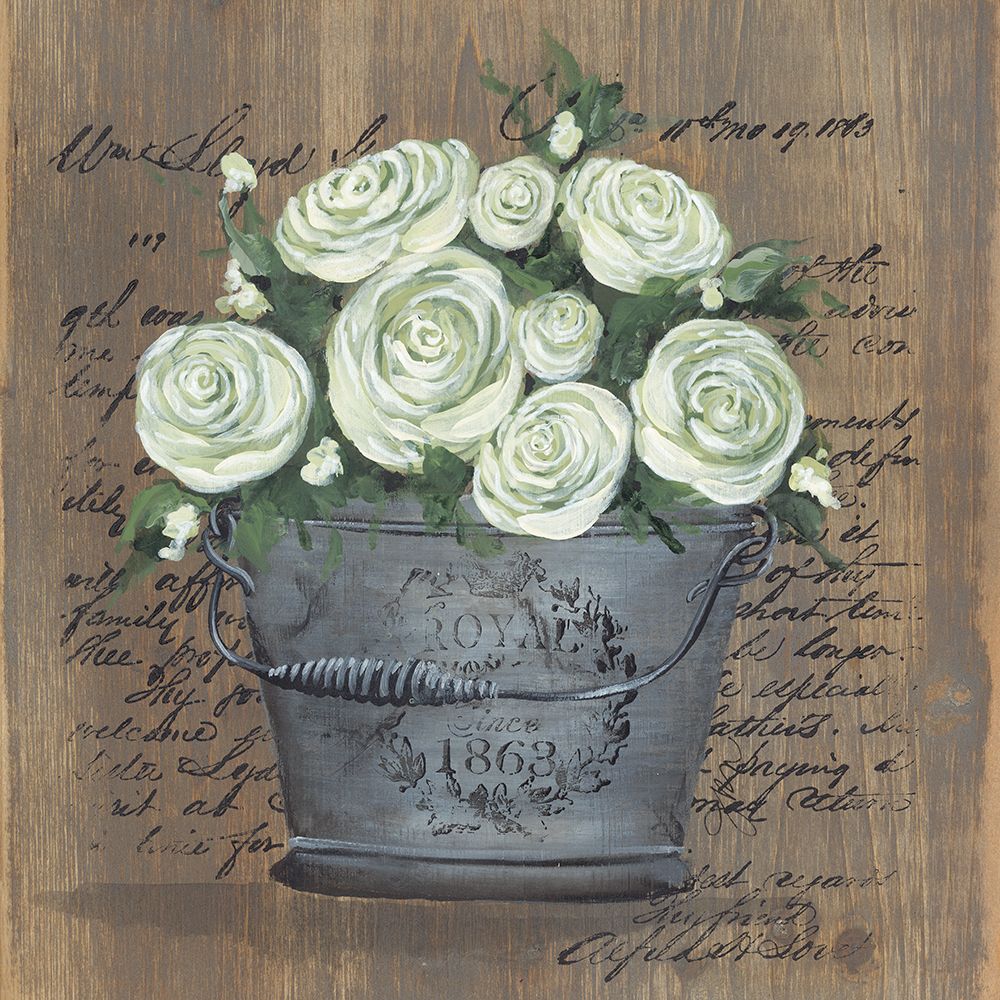 Heavenly Roses art print by Julie Norkus for $57.95 CAD