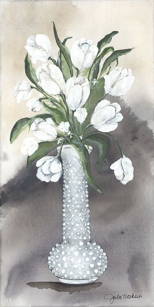 Hobnail Tulips art print by Julie Norkus for $57.95 CAD