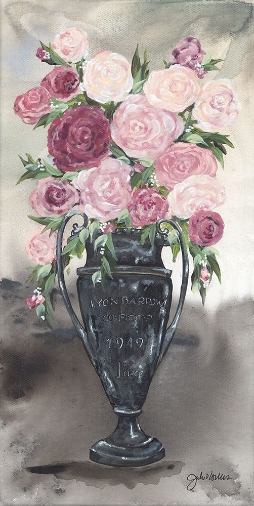Ranunculus Topiary art print by Julie Norkus for $57.95 CAD