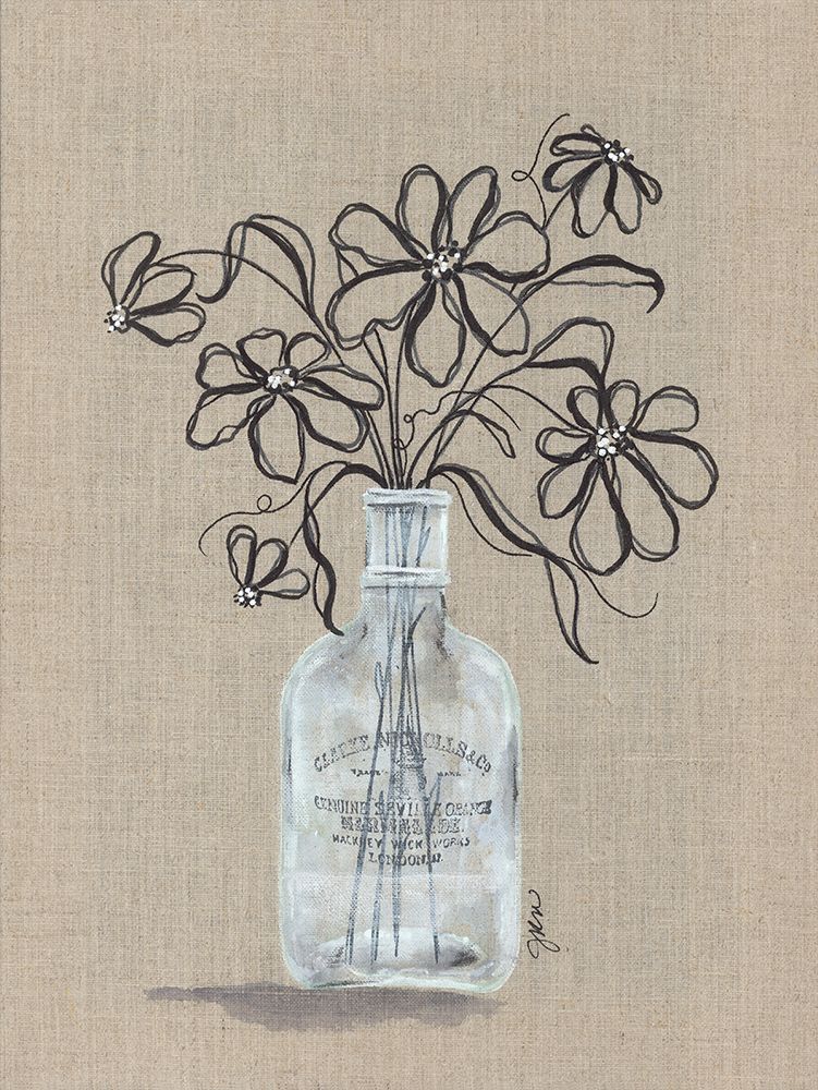 Sketchy Floral 1 art print by Julie Norkus for $57.95 CAD