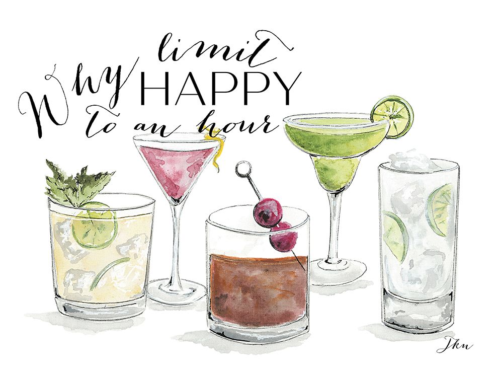 Cocktail Time art print by Julie Norkus for $57.95 CAD