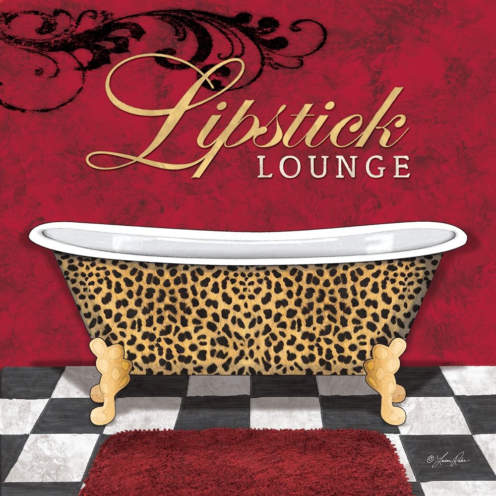 Lipstick Lounge art print by Lauren Rader for $57.95 CAD