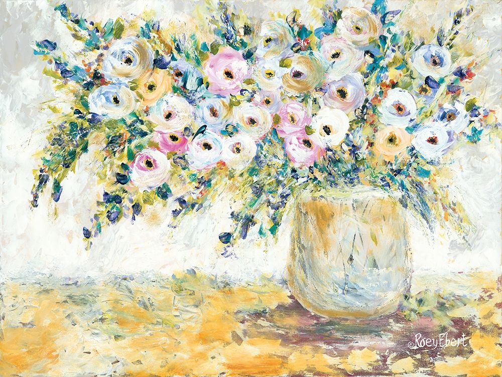 Bowlful of Roses art print by Roey Ebert for $57.95 CAD