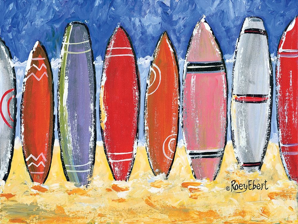Beach Vibes art print by Roey Ebert for $57.95 CAD