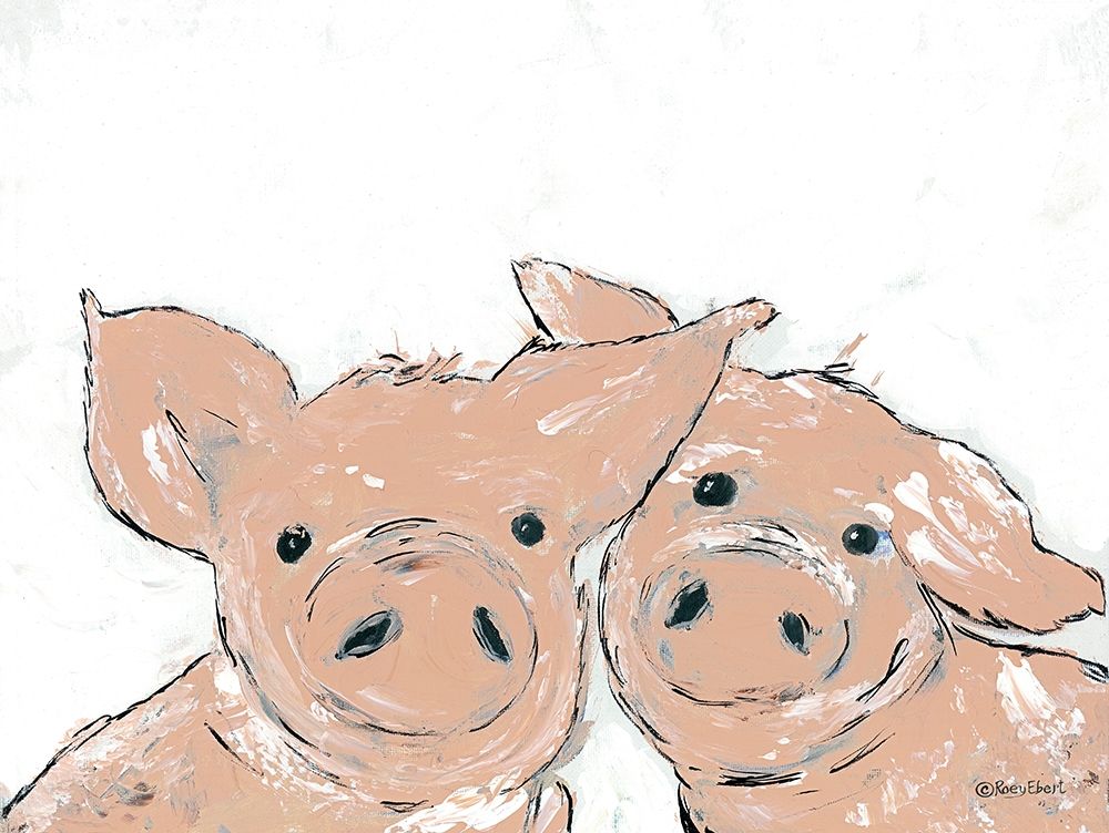Pigs art print by Roey Ebert for $57.95 CAD