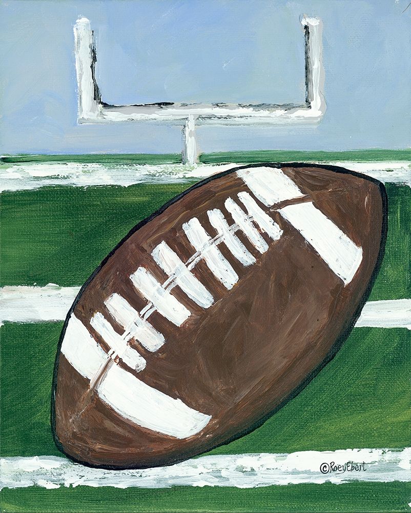 Football art print by Roey Ebert for $57.95 CAD