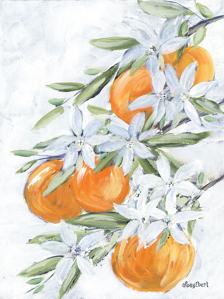 Orange Blossoms art print by Roey Ebert for $57.95 CAD