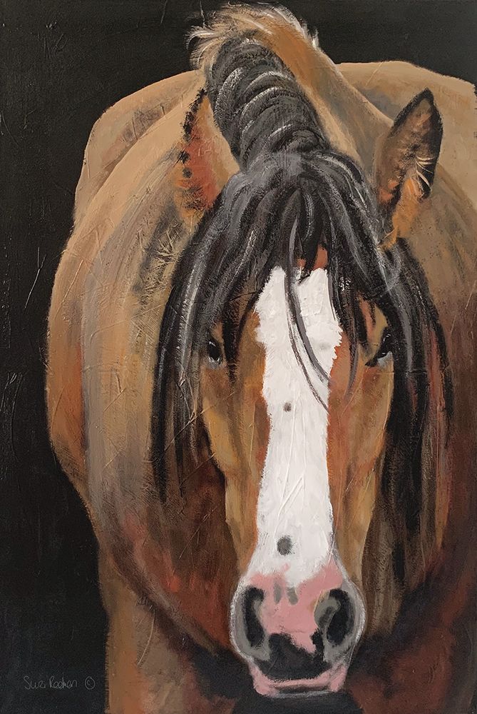 Horse Portrait II art print by Suzi Redman for $57.95 CAD
