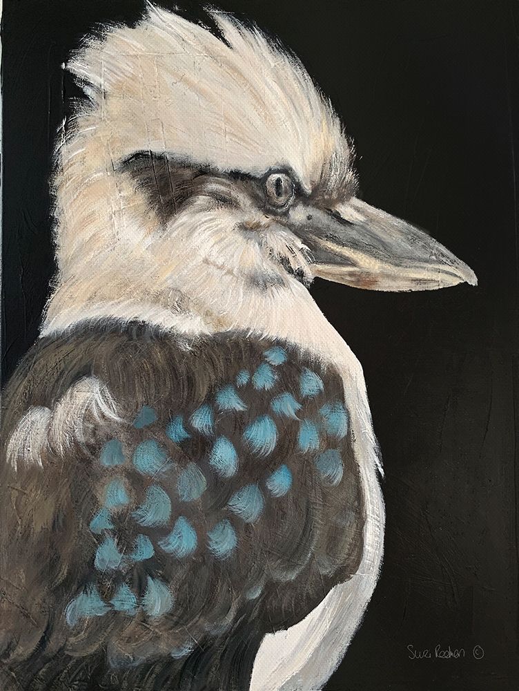 Kookaburra art print by Suzi Redman for $57.95 CAD