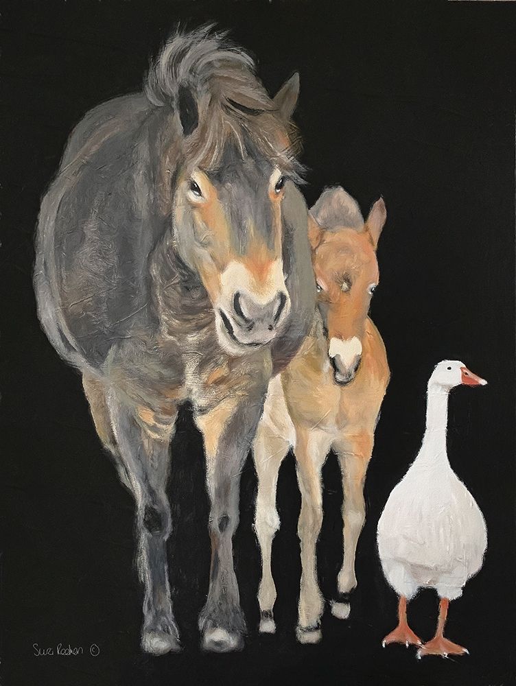 Farmyard Trio art print by Suzi Redman for $57.95 CAD