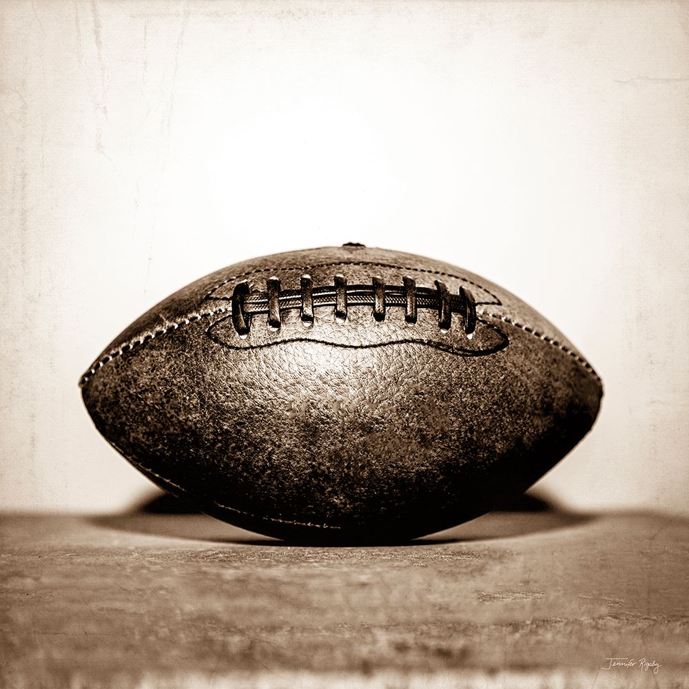 Vintage Football art print by Jennifer Rigsby for $57.95 CAD