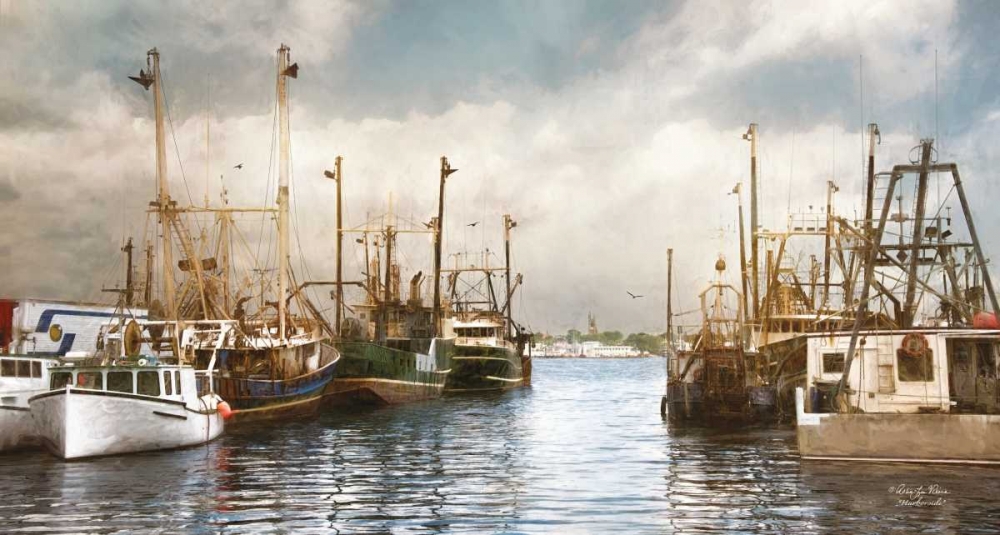 Harborside art print by Robin-Lee Vieira for $57.95 CAD