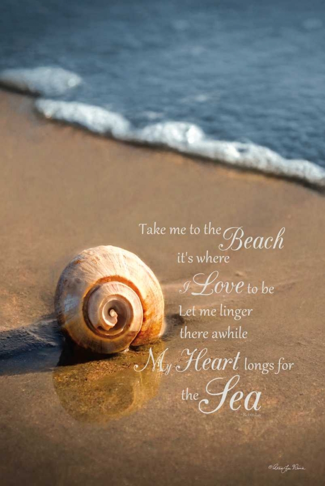 Take Me to the Beach art print by Robin-Lee Vieira for $57.95 CAD
