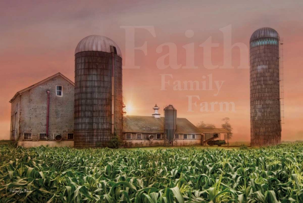 Faith, Family, Farm art print by Robin-Lee Vieira for $57.95 CAD