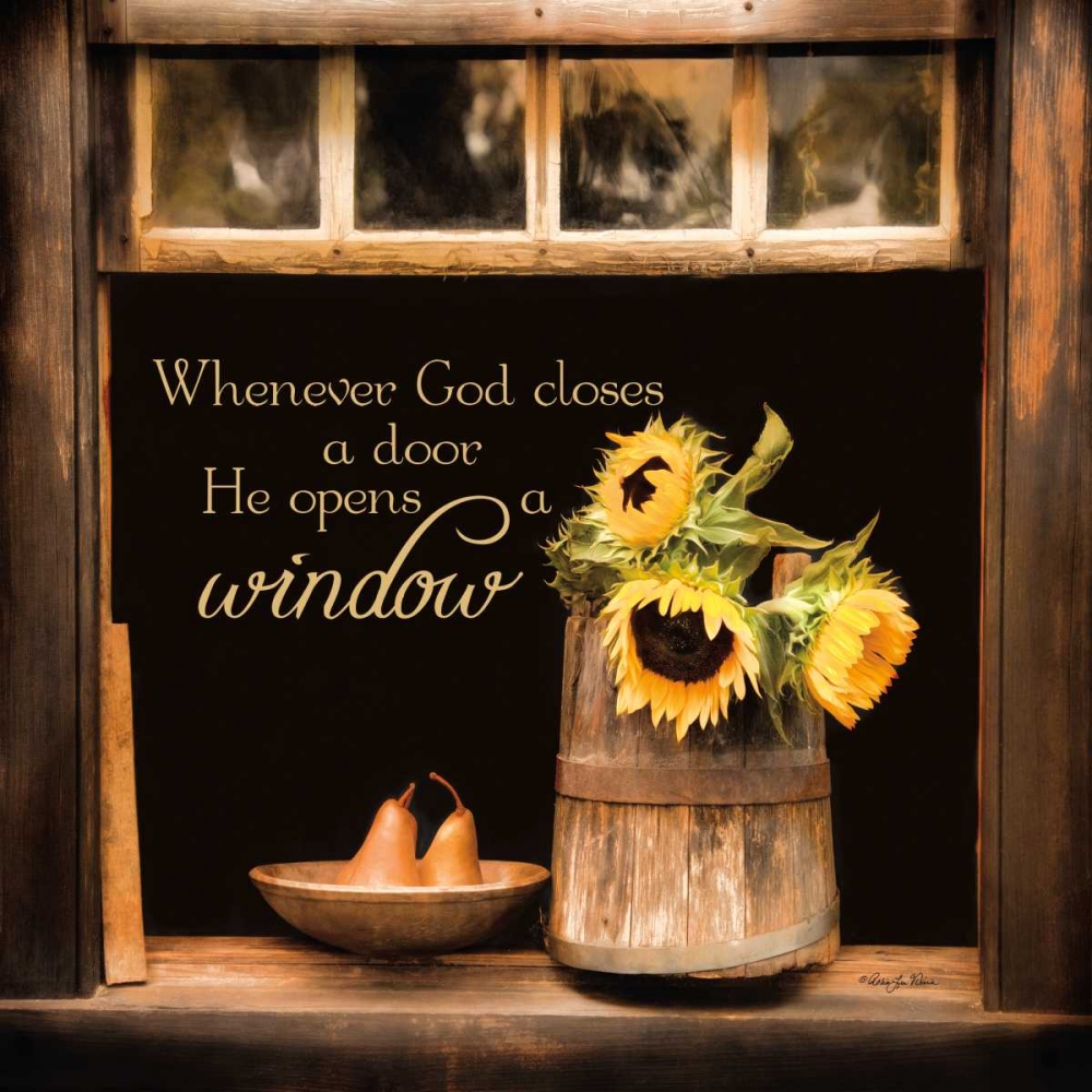 God Opens Windows art print by Robin-Lee Vieira for $57.95 CAD
