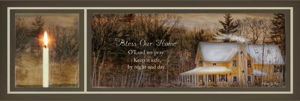 God Bless Our Home art print by Robin-Lee Vieira for $57.95 CAD