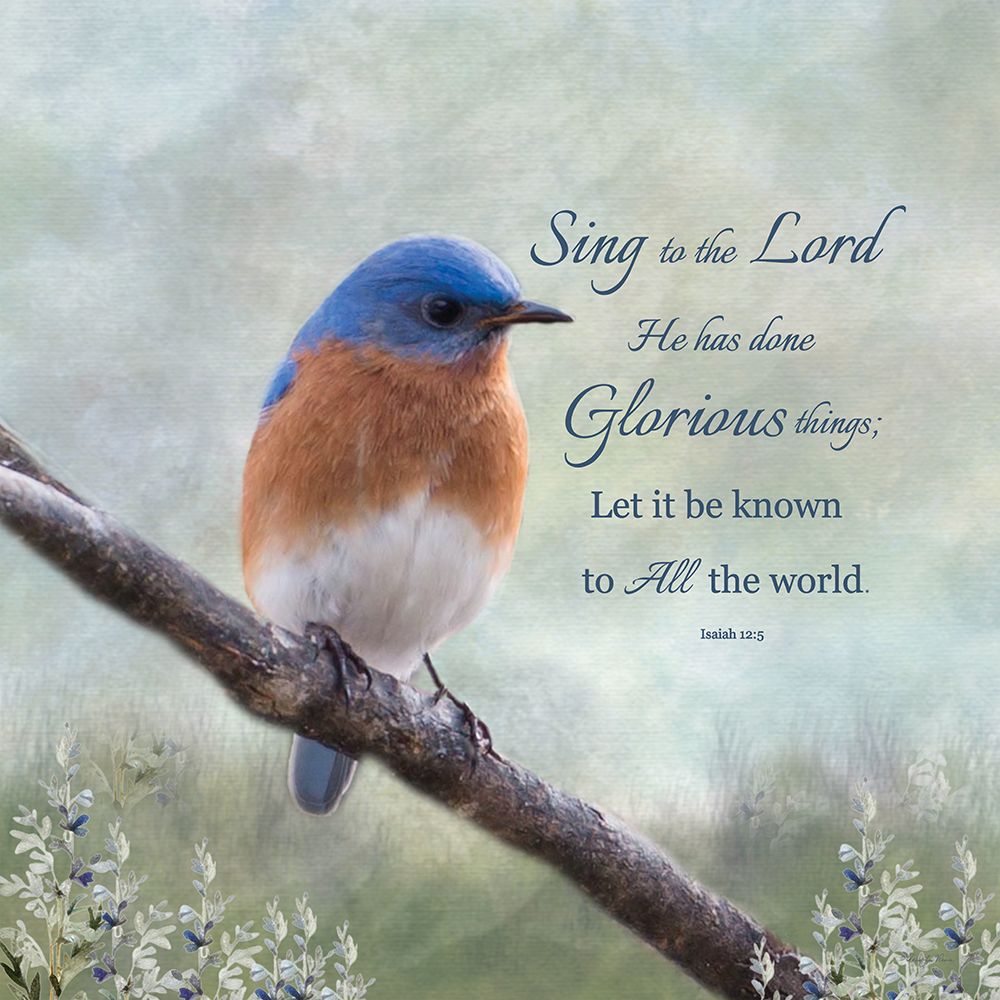 Sing to the Lord art print by Robin-Lee Viera for $57.95 CAD