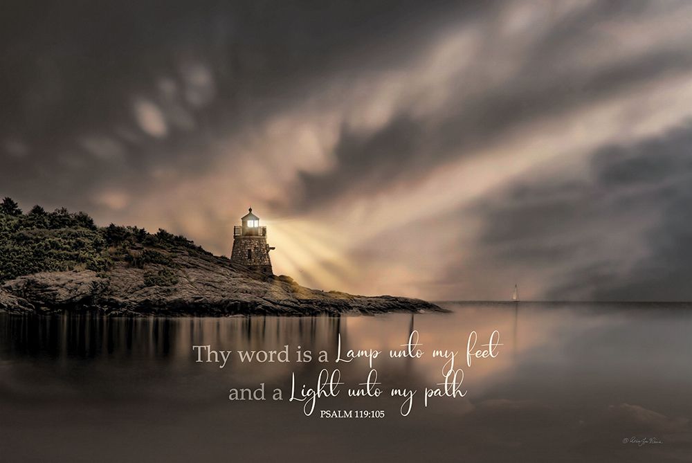 Thy Word is a Lamp art print by Robin-Lee Viera for $57.95 CAD