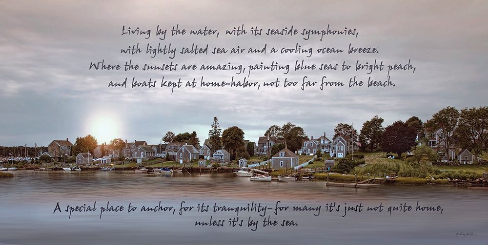 Living by the Water art print by Robin-Lee Viera for $57.95 CAD