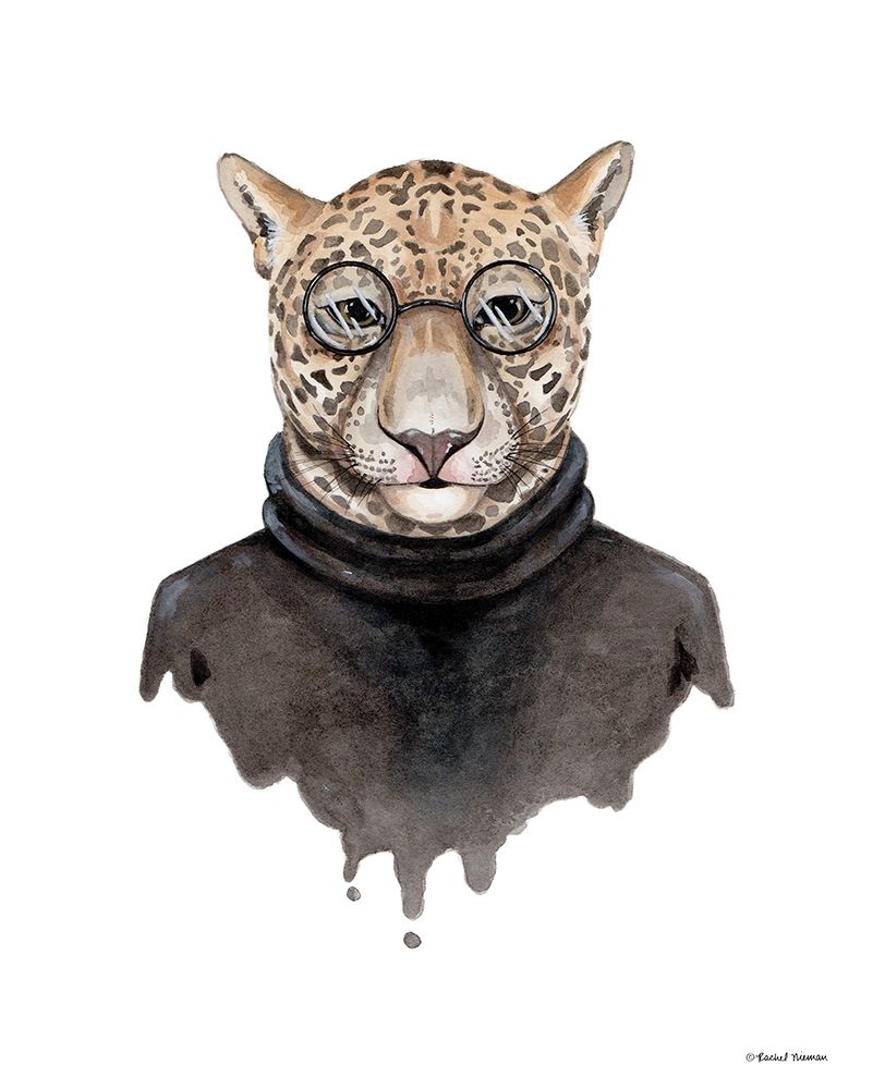 Jaguar as Steve Jobs art print by Rachel Nieman for $57.95 CAD