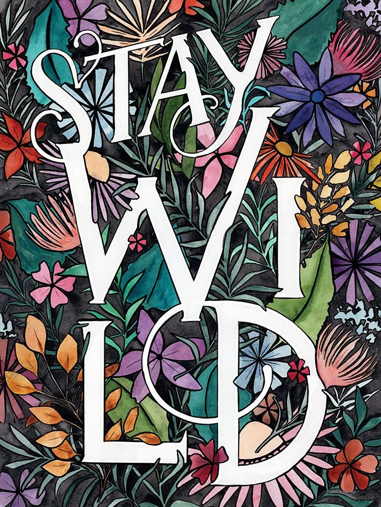 Stay Wild     art print by Rachel Nieman for $57.95 CAD