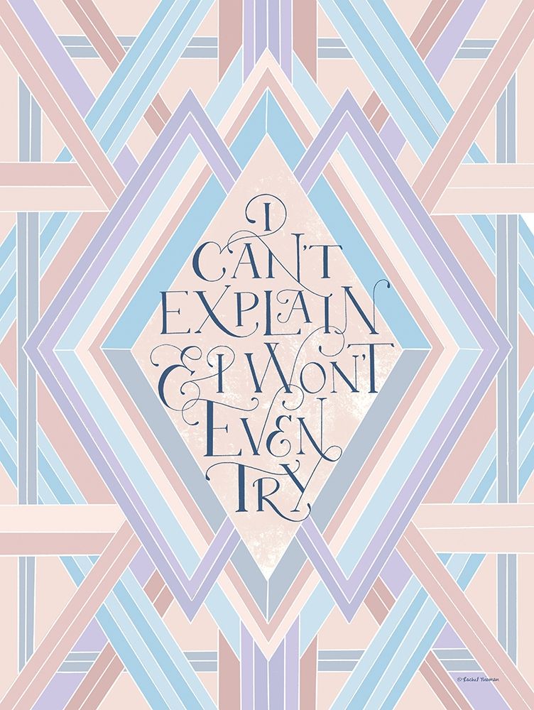 I Cant Explain art print by Rachel Nieman for $57.95 CAD