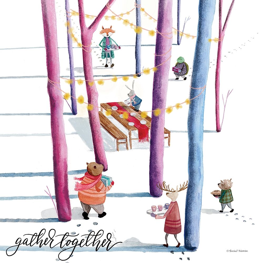 Gather Together art print by Rachel Nieman for $57.95 CAD