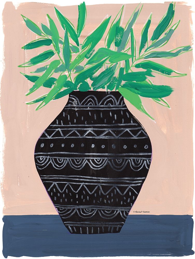 Global Vase I art print by Rachel Nieman for $57.95 CAD