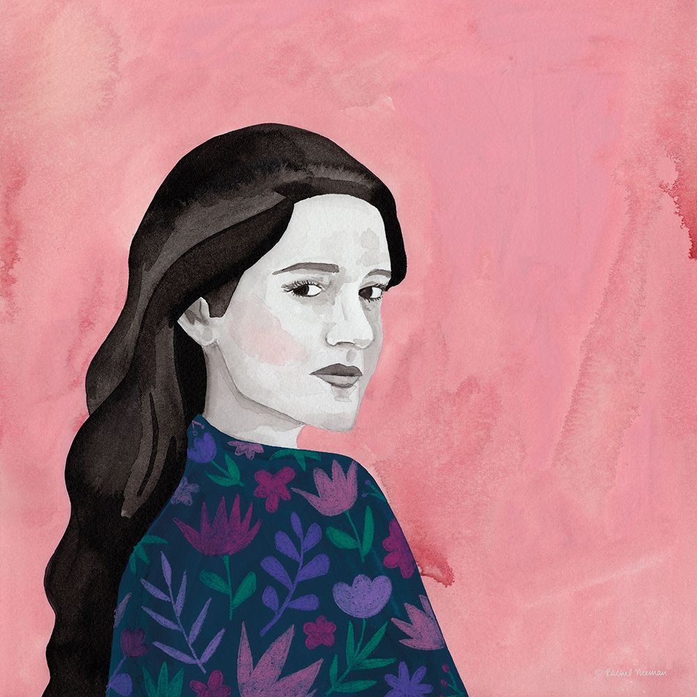 Contemporary Portrait I art print by Rachel Nieman for $57.95 CAD