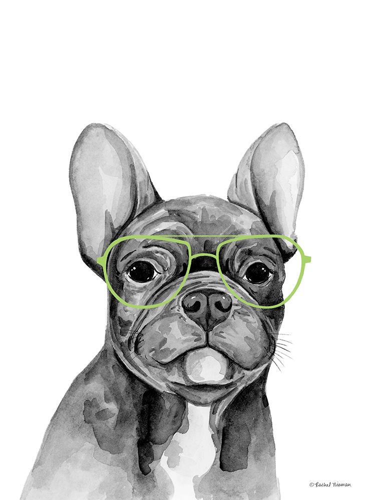 Smart Dog art print by Rachel Nieman for $57.95 CAD