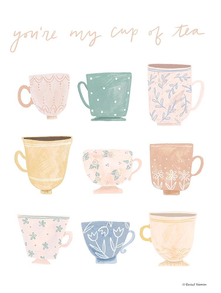 Youre My Cup of Tea art print by Rachel Nieman for $57.95 CAD