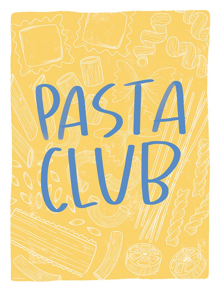 Pasta Club art print by Rachel Nieman for $57.95 CAD