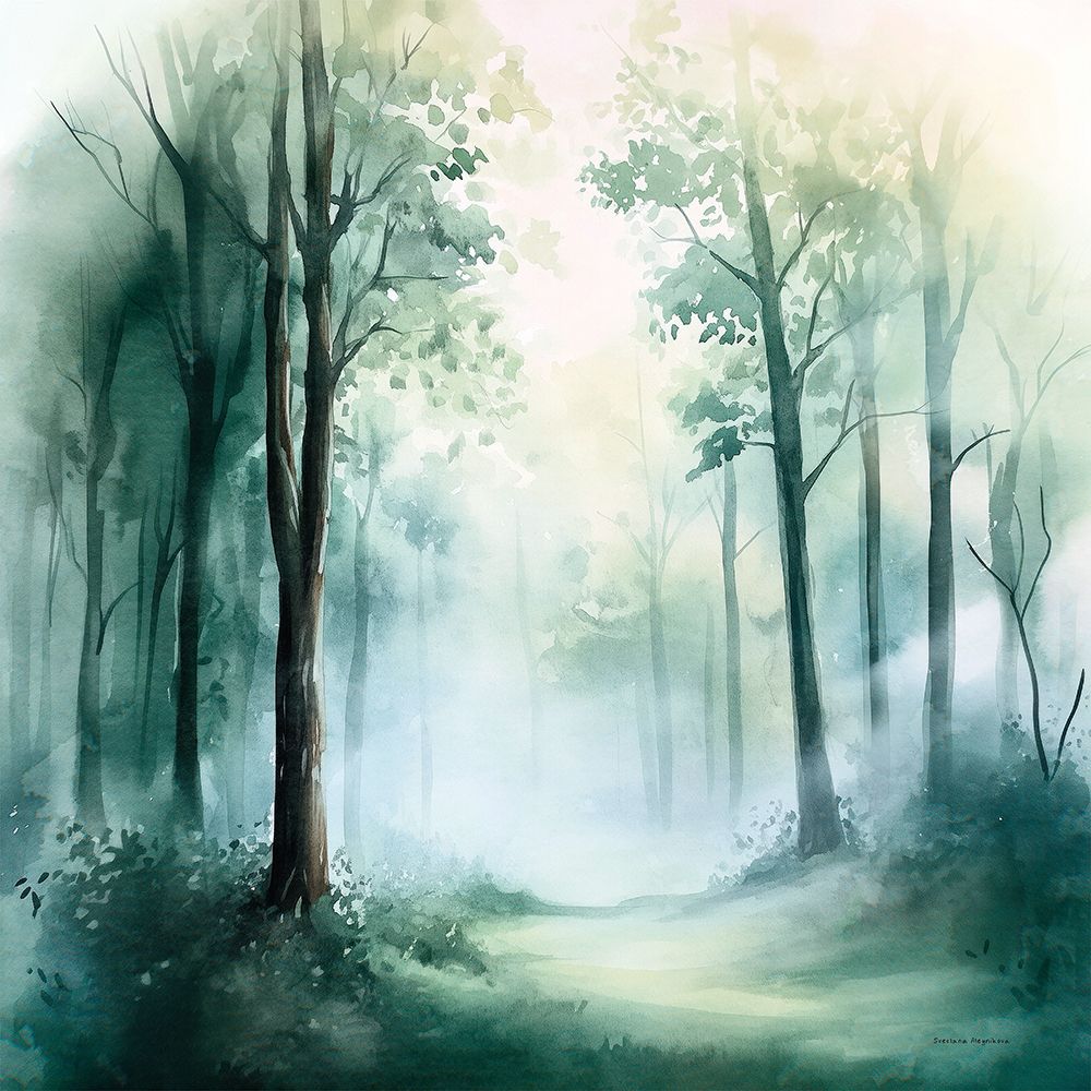 Dreamy Woodland art print by Svetlana Aleinikova for $57.95 CAD