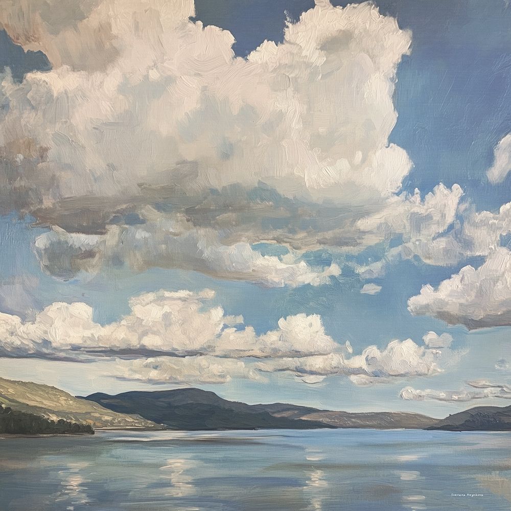 Sky and Stream art print by Svetlana Aleinikova for $57.95 CAD