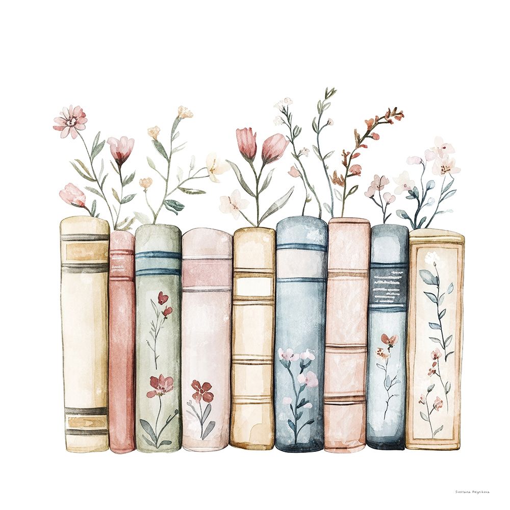 Words that Blossom art print by Svetlana Aleinikova for $57.95 CAD