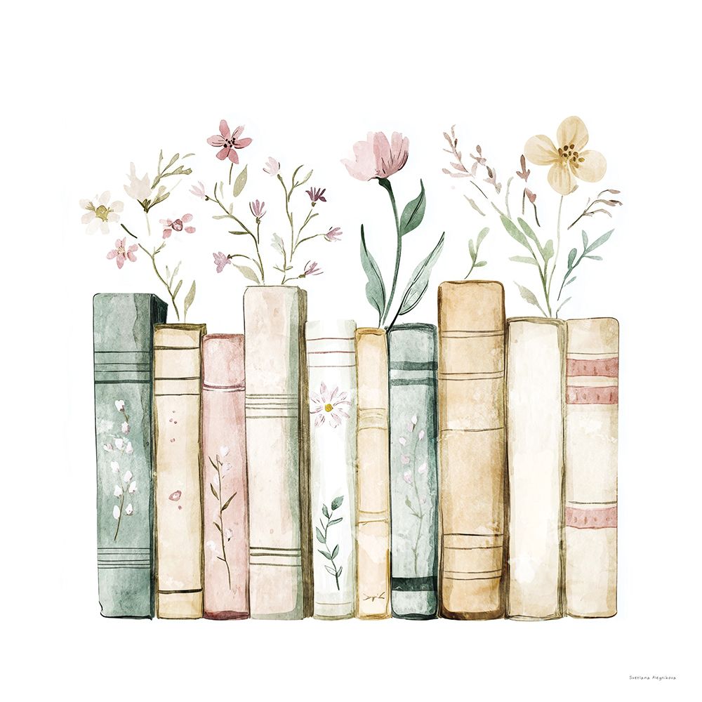 Floral Stories art print by Svetlana Aleinikova for $57.95 CAD