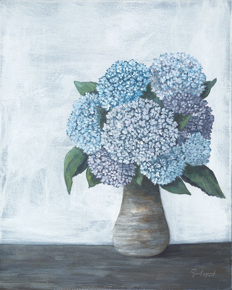 Hydrangea Love art print by Soulspeak And Sawdust for $57.95 CAD
